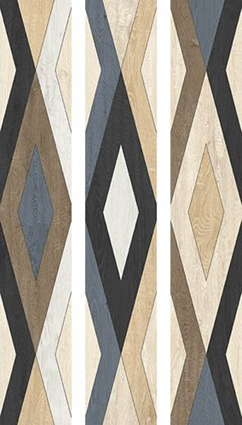 Керамогранит TONGASS DEC. DIAMOND (TON20DEC) 20x120 от Mariner (Италия)