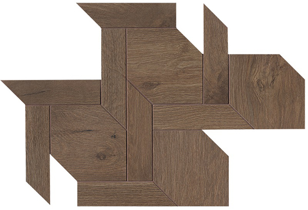 Мозаика ROOTS TOBACCO VINTAGE MOSAICO (fQJZ) 40.5x48.5 от FAP Ceramiche (Италия)