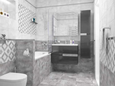 Декор Troffi Rigel 08-03-01-1338 белый 20x40 от Laparet