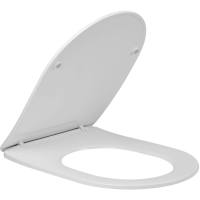 Сиденье для унитаза с крышкой быстросъемное с микролифтом Aquatek Оберон/Бетта AQ5026-00