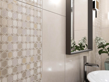 Декор Malwiya Grey Geometria Decor 24.2x70 от Eletto Ceramica (Россия)