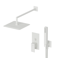 Душевая система Cezares Porta PORTA-DSIPQ-30-BIO белый матовый