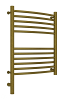 Полотенцесушитель электрический 600х500 Сунержа Богема + выгнутая 05-5802-6050 бронза