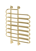 Полотенцесушитель водяной 1000x700 Сунержа Шарм 03-0111-1070 золото