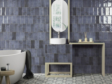 Настенная плитка Rev. DECOR CAMDEN NERO 10x20 от Mainzu (Испания)