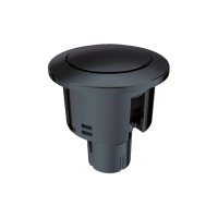 Кнопка слива IDDIS для арматуры 1-ур 38 мм черный матовый 92038MB1AR