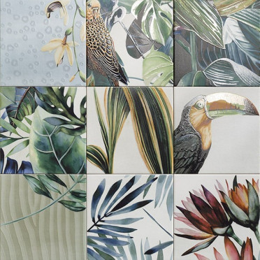 Настенная плитка DECOR TIKIDA 20x20 от Mainzu (Испания)