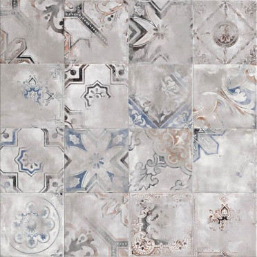 Керамогранит PLAY RE-USED MIX GREY (PF60003480) 20x20 от ABK Ceramiche (Италия)