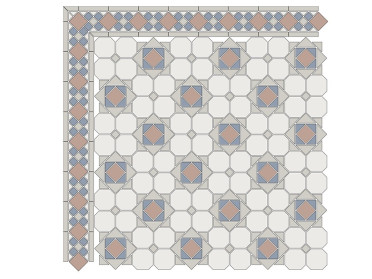 Бордюр Лия Б-сту (01/02/08/05) 14.1x27.7 от Топ Рус (Россия)