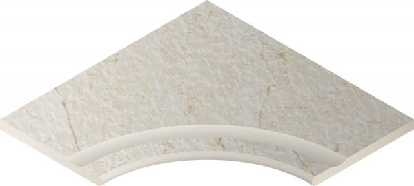 Спецэлемент CONTEMPORA X2 PURE BORDO SVASATO ANGOLARE ROUND 30 (620090000272) 60x60 от Italon (Россия)