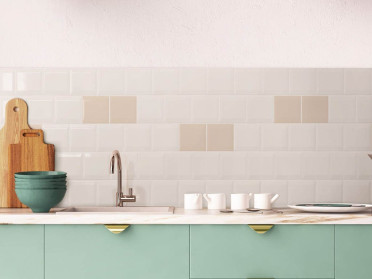 Настенная плитка Biselado Brillo Blanco Newcastle 10x10 от Absolut Keramika (Испания)