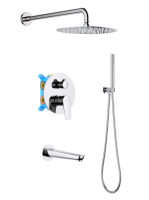Душевая система Aquatek Бетта AQ1173CR хром
