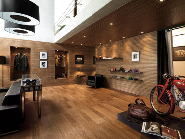 Настенная плитка Liston Oxford Cognac (P19813981) 33.3x100 от Porcelanosa (Испания)