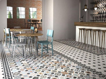 Декор Oxford Deco Cenefa 33.3x33.3 от Realonda Ceramica (Испания)