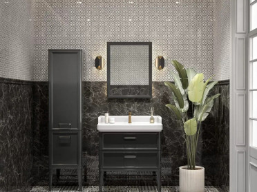 Бордюр Багет Коррер белый глянцевый обрезной (BLC038R) 30x5x19 от Kerama Marazzi (Россия)