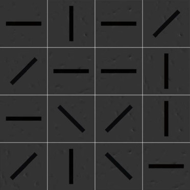 Декор Filippo Soul Virgola Basalto 20x20 от Vives Ceramica (Испания)