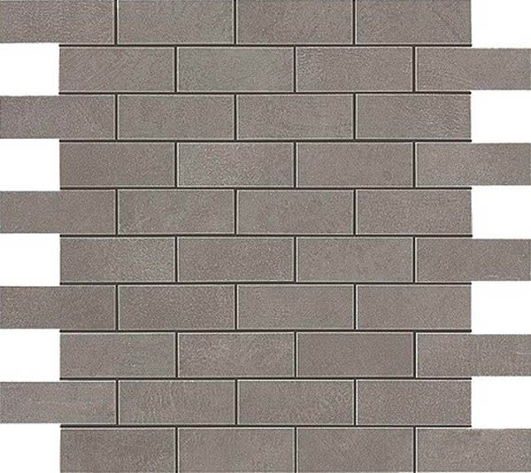 Мозаика Boost Smoke Minibrick (9BMK) 30.5x30.5 от Atlas Concorde (Италия)