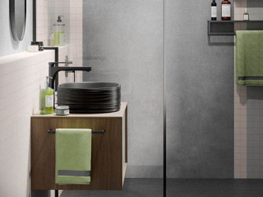 Керамогранит Concrete SL Сити черный (SG070600R) 119.5x320x11 от Kerama Marazzi (Россия)