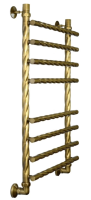 Полотенцесушитель водяной 500x1000 Двин N braid 4627166556705 бронза