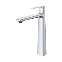 Смесители CEZARES LUX-LC-01-W0 Смеситель для накладных раковин однорычажный, без донного клапана, хром