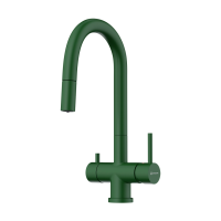 Смеситель для кухни с выдвижной лейкой Omoikiri Akita-S-RG 4994437 royal green