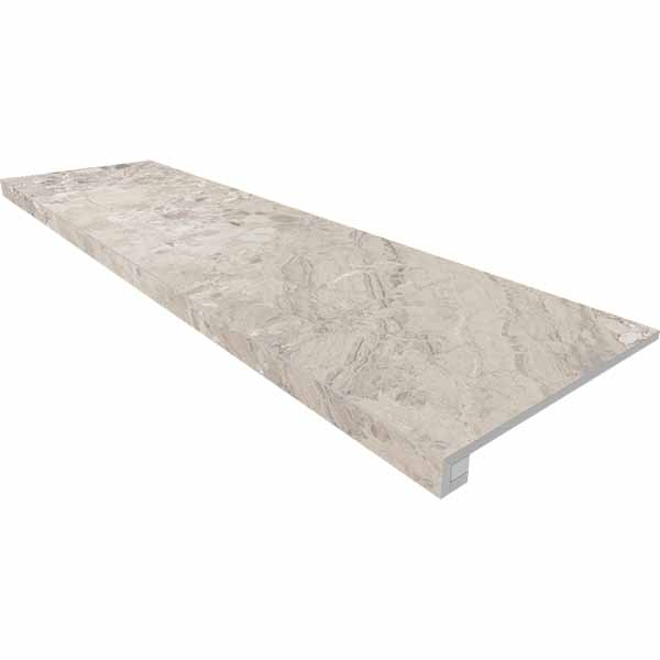 Комплект OCEANMIST(Ступень OM01(33x120)непол.(прям.бортик)без насечек+Подступенок(14.5x120) 33x120 от Ametis (Россия)