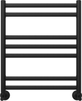 Полотенцесушитель водяной 500x600 Aquatek Оберон AQ RO0760BL черный