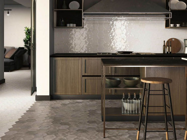 Настенная плитка HOPE HEX MINK GLOSSY (PT03131) 15x17.3 от Ribesalbes (Испания)