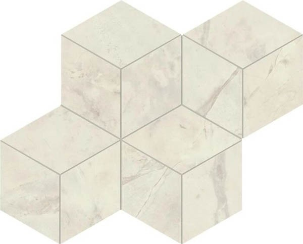 Мозаика Marvel X Calacatta Perla Mosaico Esagono Silk (AF8N) 30x35 от Atlas Concorde (Италия)