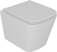 Унитаз подвесной с сиденьем микролифт D&K Berlin DT1436016 безободковый