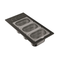 Контейнер Omoikiri DC-02-3-IN 4999078 нержавеющая сталь