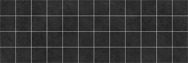 Декор Alabama мозаичный чёрный MM60062 20x60 от Laparet