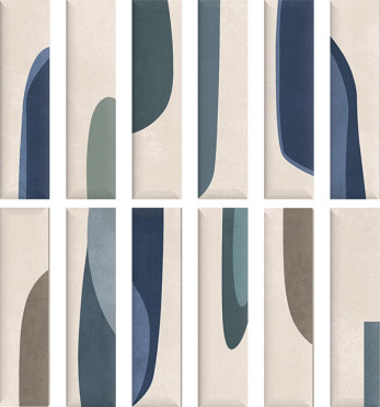 Керамогранит Mira Decor MATT (ENCLR6035MT730) 7.5x30x0.8 от Ennface (Индия)