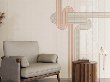 Настенная плитка TWISTER T GREIGE (129145) 12.5x12.5 от WOW (Испания)