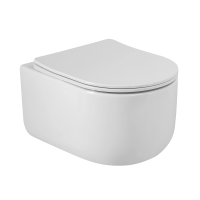 Унитаз подвесной с сиденьем микролифт BelBagno Soft BB084CH-TOR/SC безободковый