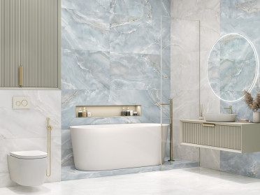 Керамогранит Onyx Breez Gray sugar-эффект (60120ONB15) 60x120 от Delacora (Россия)