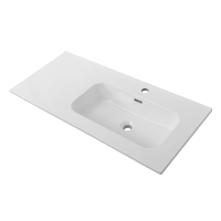 Раковина мебельная Cezares Duet 100 CZR-8095-100-R белая