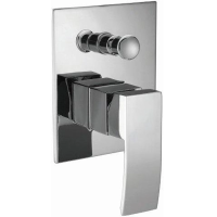 Смеситель встраиваемый двухпозиционный для душа Cezares QUATTRO-C-VDI-01 хром