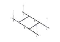 Каркас для ванны Aquatek Мия 180х70 KAR-0000082