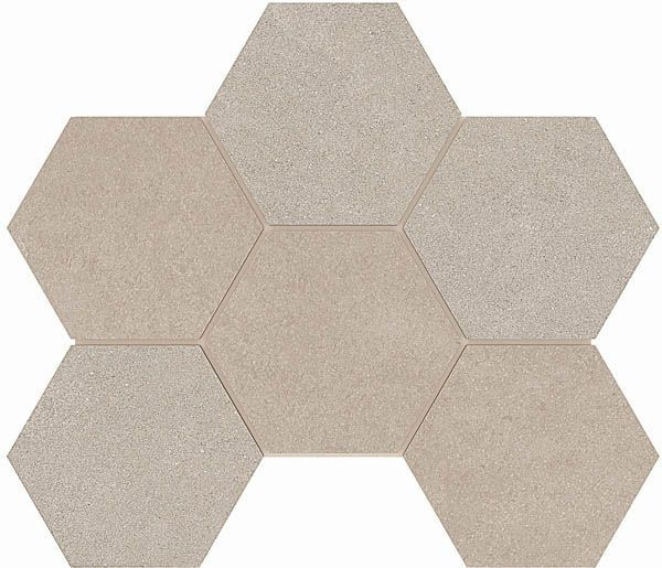 Мозаика LN01/TE01 Hexagon непол. 25x28.5 от Estima (Россия)