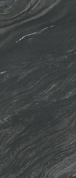 Керамогранит Marvel Diva Black Tempest 6mm Silk (AX80) 120x278 от Atlas Concorde (Италия)