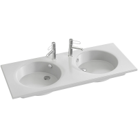 Раковина мебельная Jacob Delafon Odeon Rive Gauche 125 EXAT112-Z-00 белая