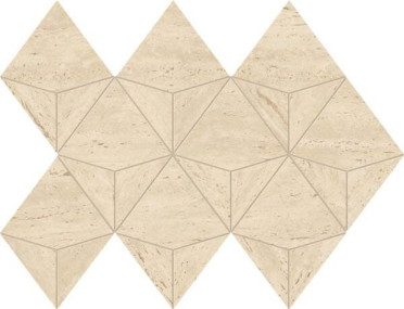 Мозаика Marvel Travertine Sand Mosaico Origami (AF9K) 28x41 от Atlas Concorde (Италия)