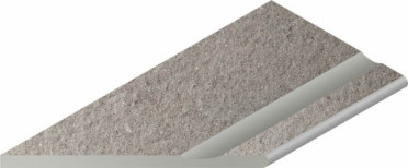 Угловая ступень DISCOVER X2 GREY BOR. SVASATO ROUND SX левая (620090001029) 30x60 от Italon (Россия)