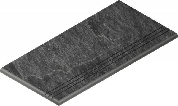 Ступень TITANIO GRADINO ROUND GRIP SX закруг.грип левая 30x60 от Italon (Россия)