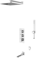 Душевая система D&K Bayern.Liszt DA2515601A04 хром