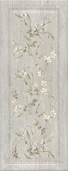 Декор Кантри Шик серый панель декорированный 7189 20x50x8 от Kerama Marazzi (Россия)