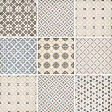Керамогранит ART NOUVEAU ALAMEDA COLOUR (24412) 20x20 от Equipe Ceramicas (Испания)