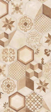 Керамогранит Mix Decori Esagonо Vers. C 25x21.6 от Marca Corona (Италия)