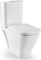 Унитаз-компакт напольный с бачком и сиденьем микролифт Roca The GAP! 342477000+801472001+34147000Y